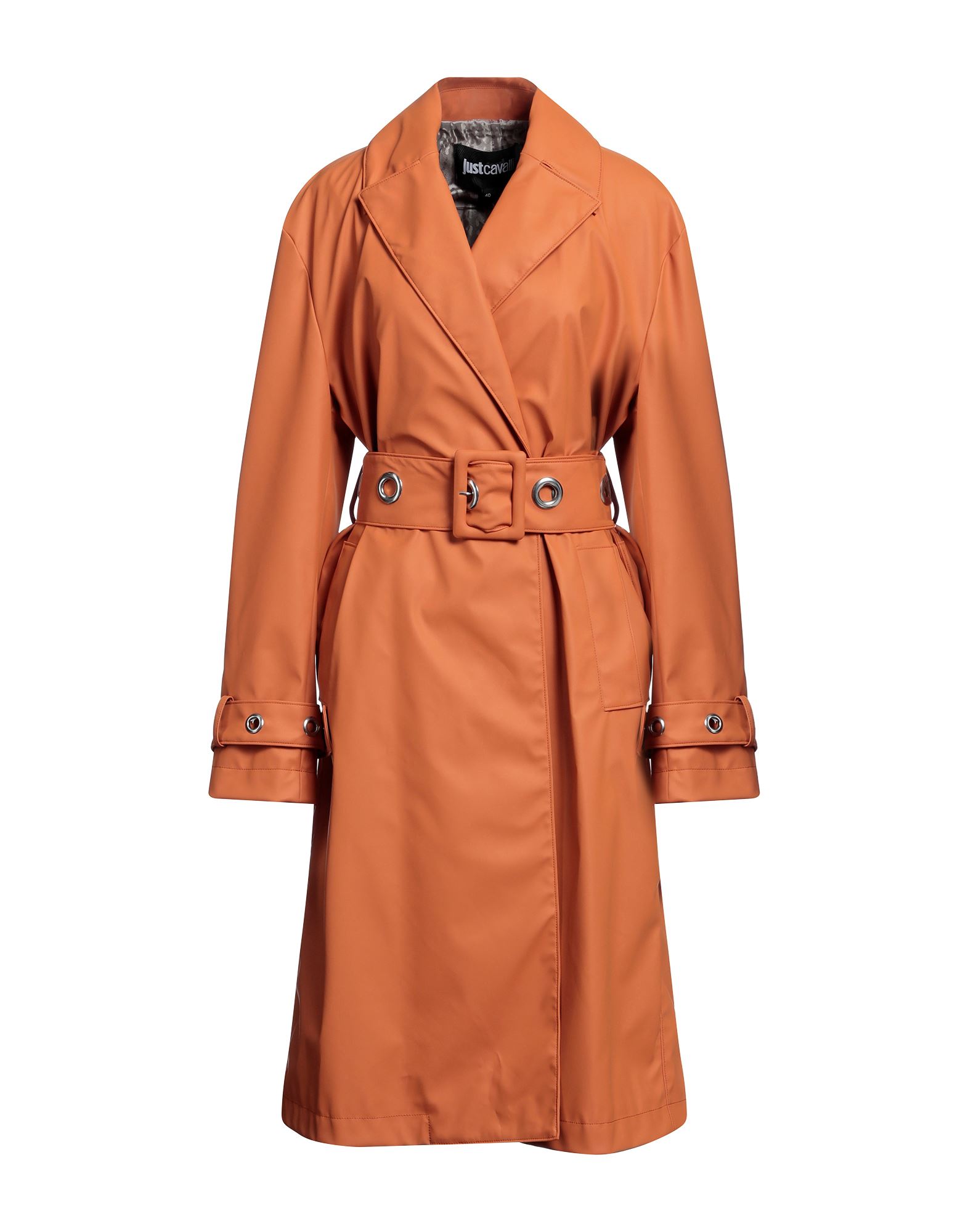Just Cavalli Overcoats In Brown