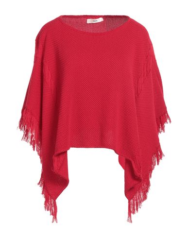 Suoli Woman Cape Red Size 6 Cotton