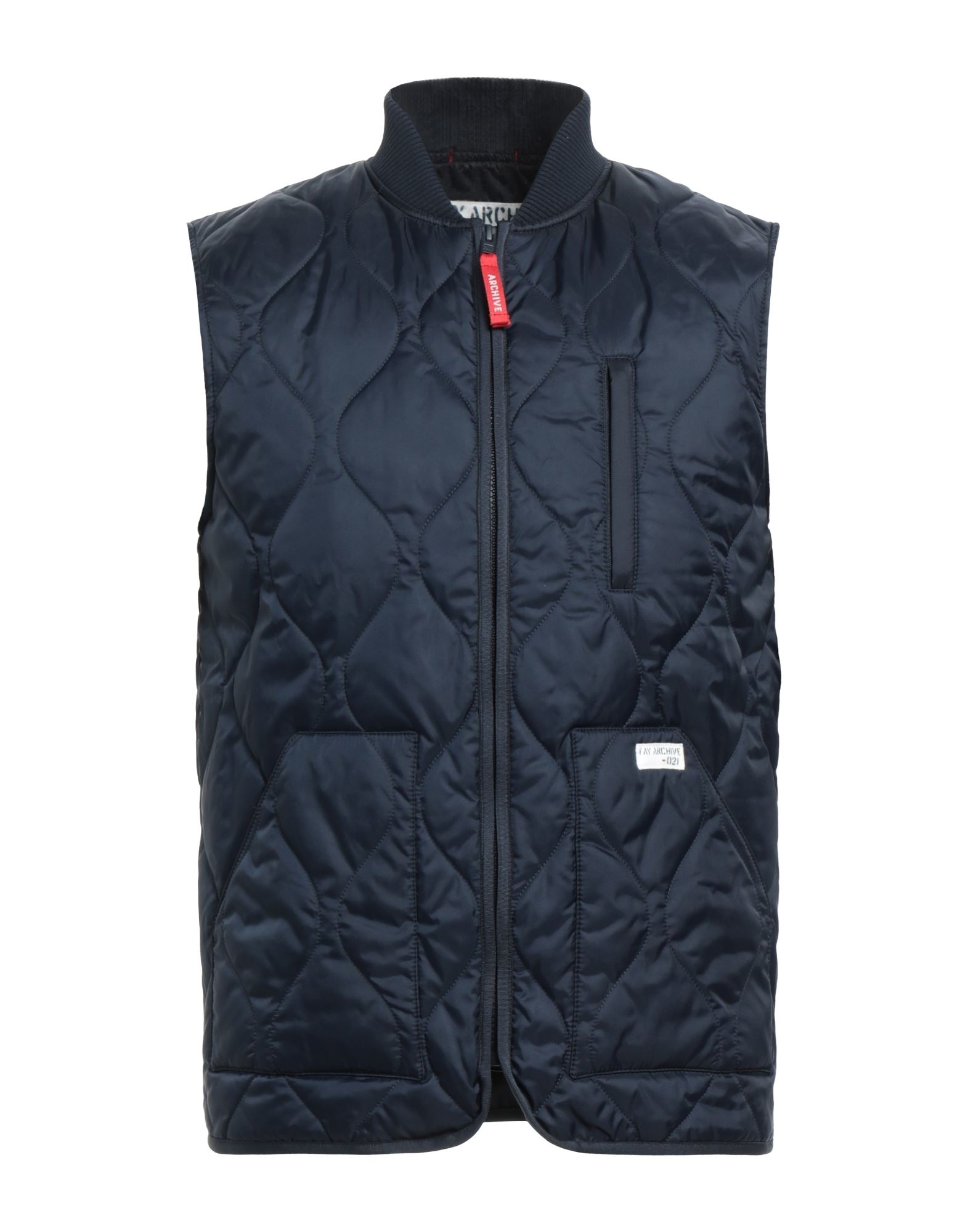 Fay Archive Down Jackets In Navy Blue