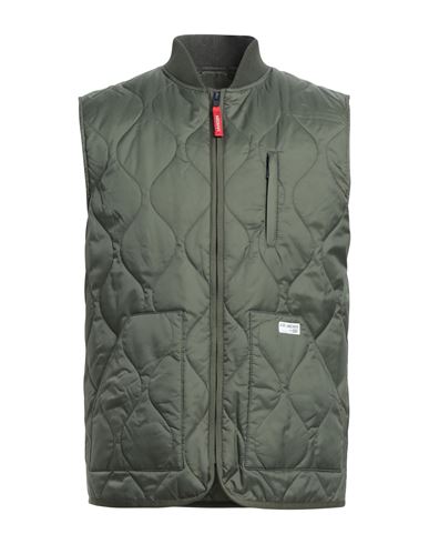 Fay Archive Man Down Jacket Military Green Size S Polyamide