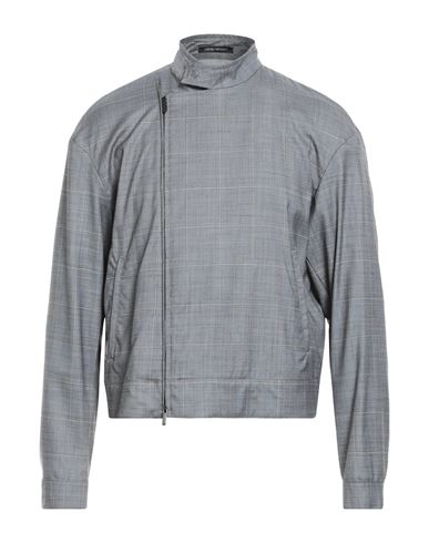 Emporio Armani Man Jacket Grey Size 34 Virgin Wool