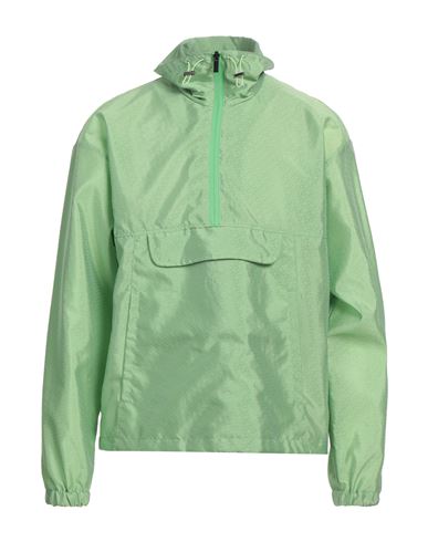 Emporio Armani Man Jacket Green Size 44 Polyester, Polyamide