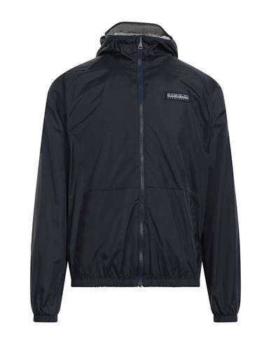 Napapijri Man Jacket Midnight Blue Size M Polyamide