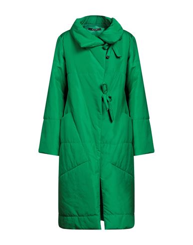 Siste's Woman Puffer Green Size S Polyester