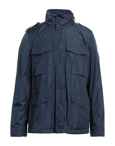 Aspesi Man Jacket Navy Blue Size Xxl Polyamide