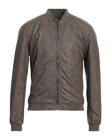 Censured Man Jacket Dove Grey Size M Polyurethane, Viscose, Elastane