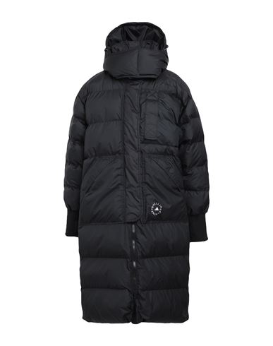 Shop Adidas By Stella Mccartney Long Padded Winter Jacket Woman Puffer Black S