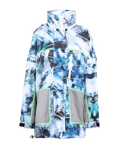 Shop Adidas By Stella Mccartney Truenature Packable Jacket Printed Woman Jacke In Blue