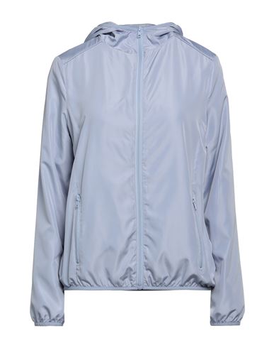 Diana Gallesi Woman Jacket Light Blue Size 12 Polyester, Polyamide, Elastane