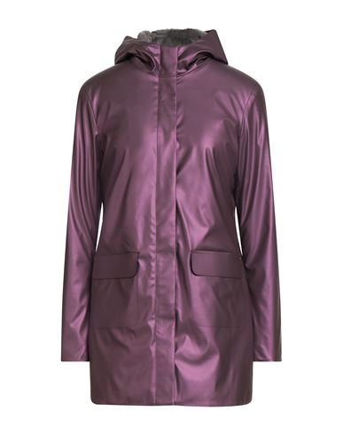 Homeward Clothes Woman Jacket Plum Size S Polyester, Polyurethane In Purple