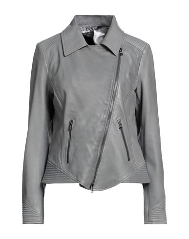 Kb Milano Woman Jacket Grey Size 8 Polyester
