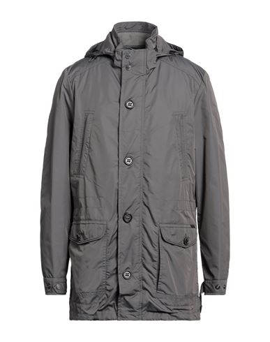 Jan Mayen Man Overcoat Dove Grey Size 40 Polyester