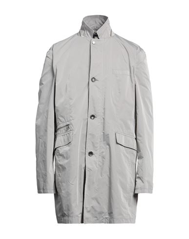 Jan Mayen Man Overcoat Light Grey Size 46 Polyester