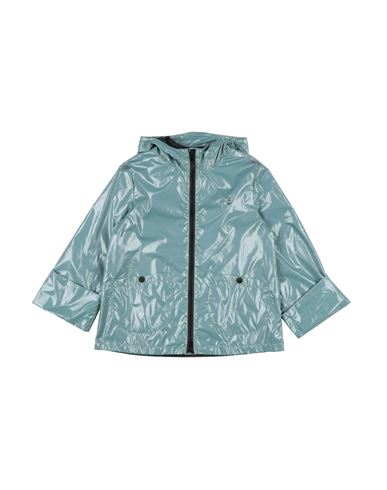 Herno Gloss Toddler Girl Jacket Turquoise Size 6 Polyamide, Polyurethane Coated, Polyester In Blue