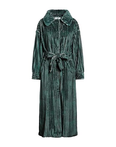 Brand Unique Woman Coat Dark Green Size 1 Polyester