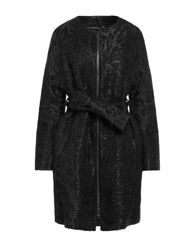 Herno Woman Puffer Black Size 6 Synthetic Fibers, Wool, Metallic Fiber, Cotton