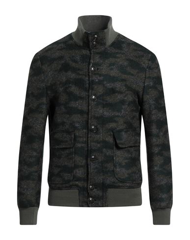 Shop Betwoin Man Jacket Dark Green Size 44 Virgin Wool, Polyester