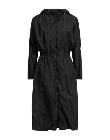 Herno Woman Overcoat & Trench Coat Black Size 10 Polyamide, Polyurethane, Cotton, Acetate In Black