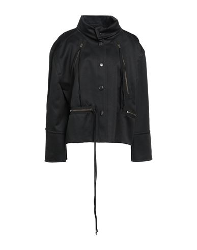 Vivienne Westwood Woman Jacket Black Size 4 Linen, Polyester