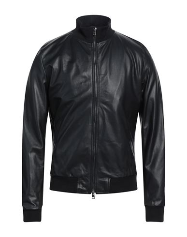 Dacute Man Jacket Black Size 36 Ovine Leather