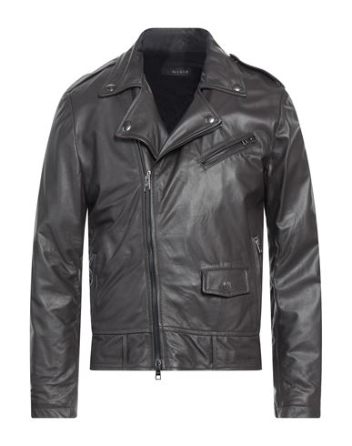 Dacute Man Jacket Dark Brown Size 36 Ovine Leather