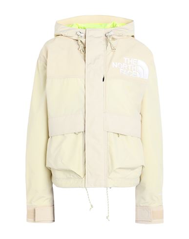 THE NORTH FACE THE NORTH FACE W 86 LOW-FI HI-TEK MOUNTAIN SHORT JACKET WOMAN JACKET LIGHT YELLOW SIZE S POLYESTER, 