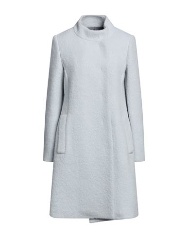 Sly010 Woman Coat Sky Blue Size 4 Wool, Polyamide, Alpaca Wool, Mohair Wool