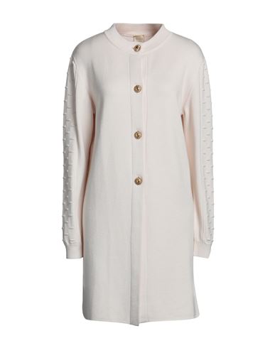 Siste's Woman Coat Cream Size S Viscose, Polyester, Polyamide In White