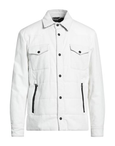 Canali Man Jacket White Size 38 Cotton