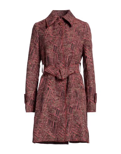 Virna Drò® Virna Drò Woman Coat Pink Size 8 Polyester