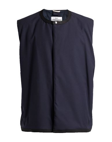 Oamc Man Jacket Midnight Blue Size Xl Polyester, Cotton