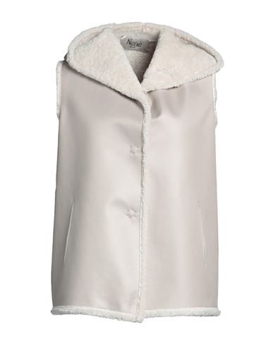 Nenè Woman Jacket Light Grey Size 10 Polyester