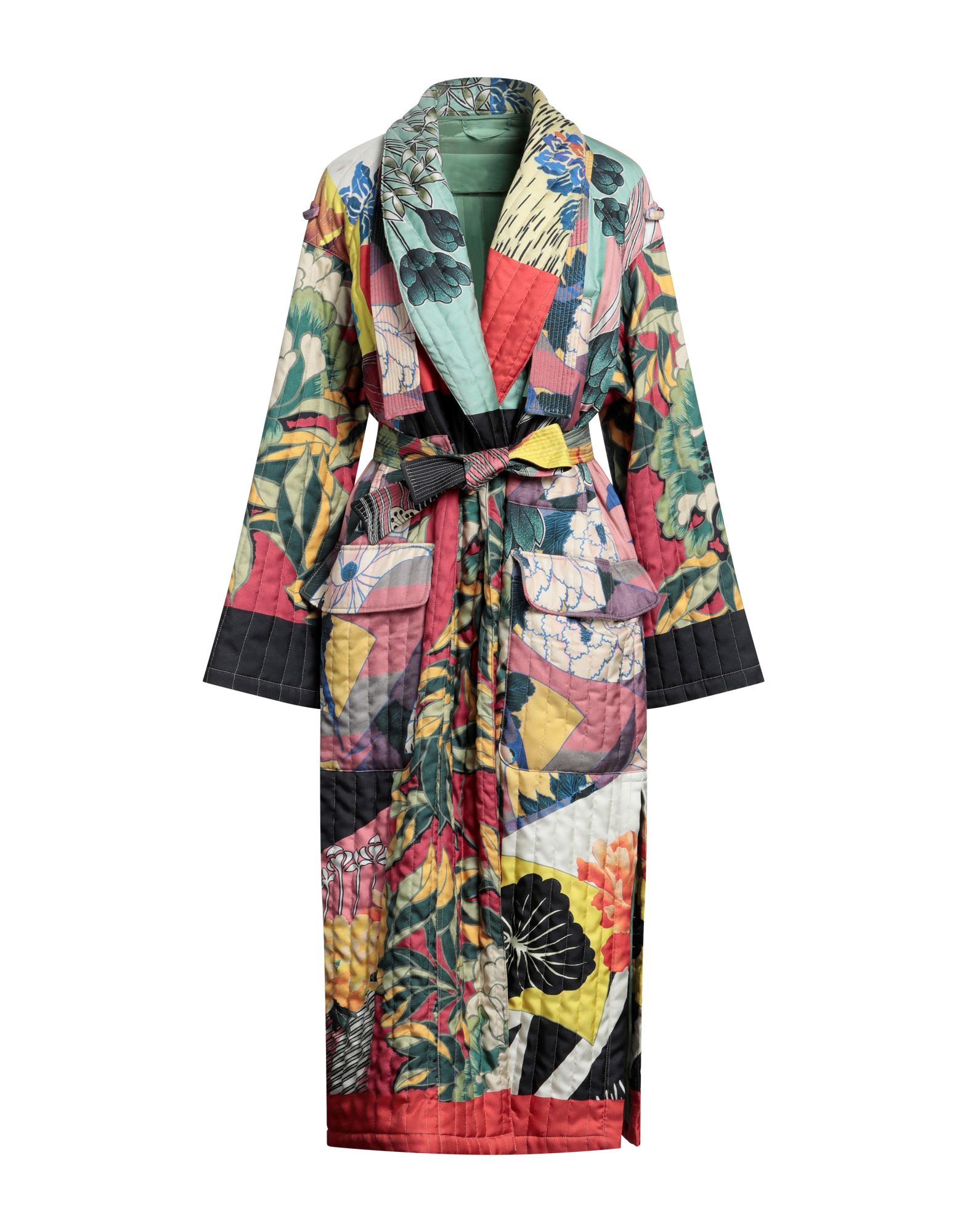 《セール開催中》ETRO レディース コート ライトグリーン 40 シルク 100%