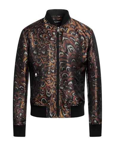 Dolce & Gabbana Man Jacket Black Size 46 Polyester, Cotton, Polyamide, Elastane