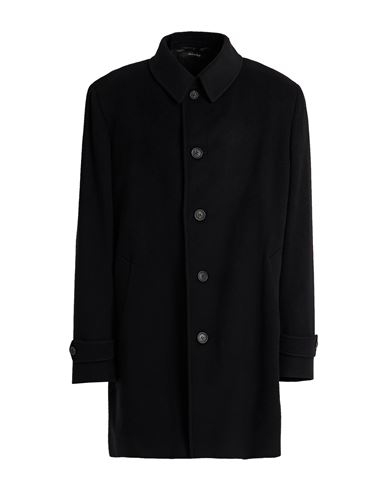 Dunhill Man Coat Black Size 46 Wool