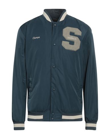 Only & Sons Man Jacket Slate Blue Size M Polyester