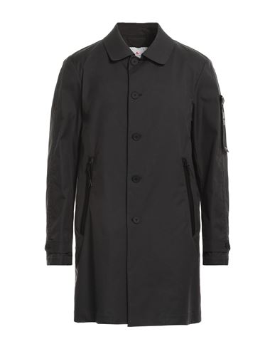Peuterey Man Overcoat & Trench Coat Midnight Blue Size Xxl Cotton, Polyester In Multi