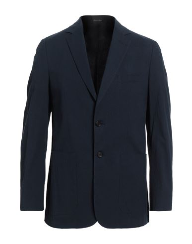 Dunhill Suit Jackets In Navy Blue
