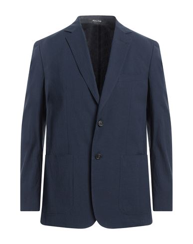 Dunhill Man Suit Jacket Ivory Size 40 Cotton, Elastane In White
