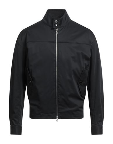 Messagerie Man Jacket Black Size Xl Cotton, Elastane