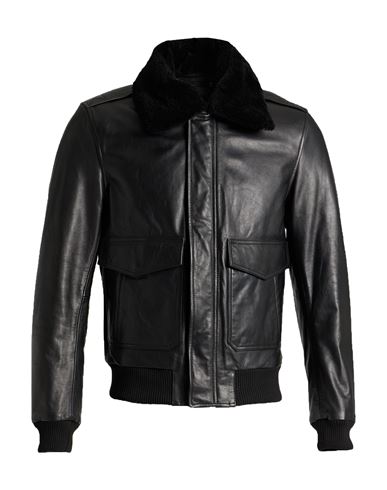 Blk Dnm Man Jacket Black Size M Leather