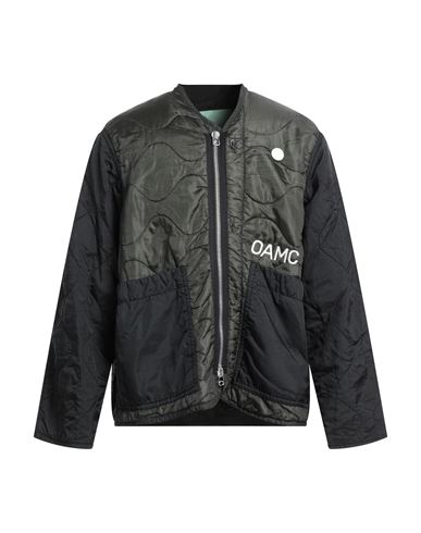 Oamc Re:work Man Jacket Deep Jade Size Xs Polyamide In Green