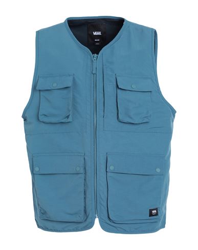 Vans Great Escape Vest Man Jacket Navy Blue Size L Nylon
