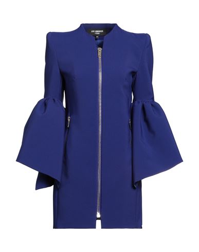 Les Hommes - Femme Woman Coat Blue Size 10 Polyester
