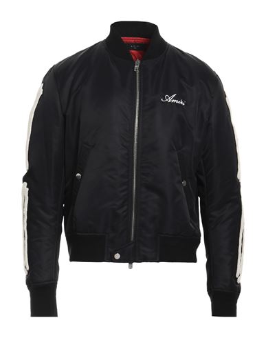 Amiri Man Jacket Black Size Xl Nylon