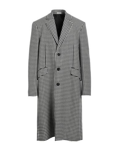 Alexander Mcqueen Man Coat Black Size 42 Wool