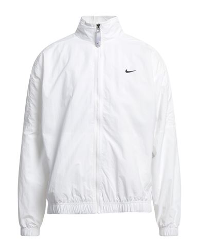 Nike Man Jacket White Size Xl Polyamide
