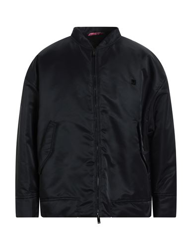 Valentino Man Jacket Black Size 40 Polyamide