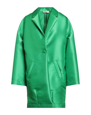 Modern Mo. De. Rn Woman Overcoat Green Size 6 Polyester