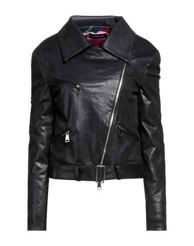 Les Bourdelles Des Garçons Woman Jacket Black Size 8 Polyester, Elastane